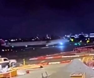 برخورد دو جت منطقه‌ای دلتا ایرلاینز در فرودگاه لاگواردیا نیویورک