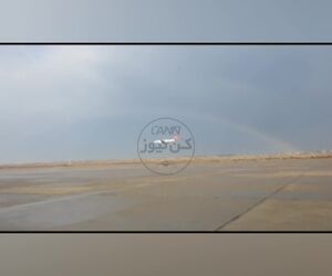  فرود در روز رخ‌نمایی رنگین‌کمان در فرودگاه امام خمینی(ره)