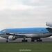 تیک آف مک‌دانل داگلاس MD11 خطوط هوایی سلطنتی هلند KLM از فرودگاه Schiphol آمستردام 