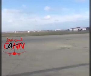 هواپیمای ایران‌ایر، ATR 72 در فرودگاه باکو