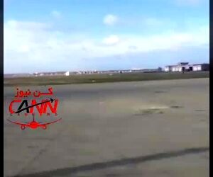 هواپیمای ایران‌ایر، ATR 72 در فرودگاه باکو