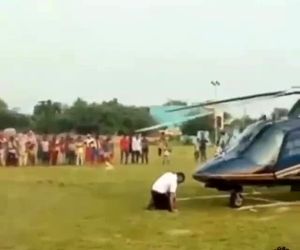 برخورد ملخ با سر فرد به دلیل بی احتیاطی