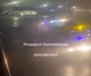 تخلیه اضطراری پرواز روسی