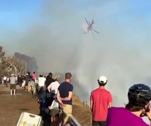 اطفا حریق با استفاده از هلیکوپتر