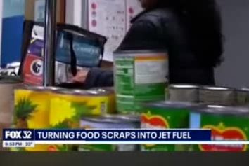 پسماندهای غذایی به سوخت هواپیما تبدیل می‌شود
