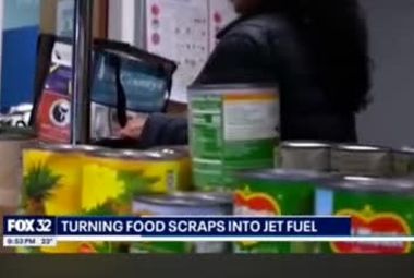 پسماندهای غذایی به سوخت هواپیما تبدیل می‌شود
