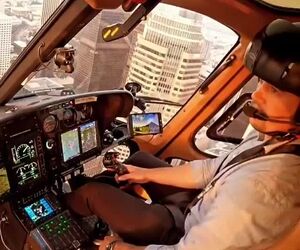 پرواز با هلیکوپتر H125