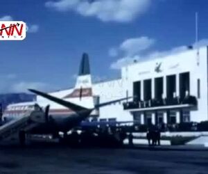 تصاویری زیبا از فرودگاه مهرآباد در سال ۱۳۳۸