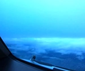 تایم لپسی از تاکسی کردن و تیک آف از فرودگاه شارل دو گل پاریس به مقصد کاستاریکا