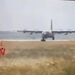 فرود C130 با سه موتور