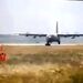 فرود C130 با سه موتور