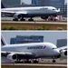 ویدویی از فرود دو هواپیمای چهار موتوره ایرباس، A340 و A380