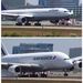 ویدویی از فرود دو هواپیمای چهار موتوره ایرباس، A340 و A380