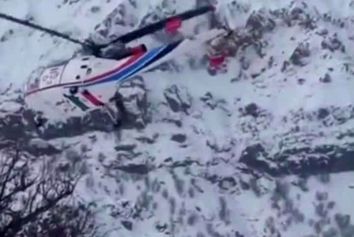  پرواز بالگرد از دورترین نقطهٔ کوهرنگ برای انتقال خانم باردار