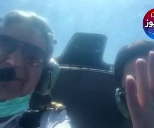 ویدیویی از پرواز دیروز کاپیتان نمازیان 