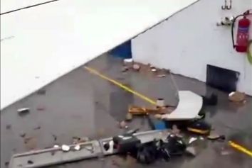 طوفان «کریستین» خسارات گسترده‌ای به فرودگاه‌ها و هواگردهای پرتغال وارد کرد