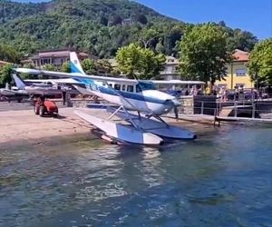 نحوه انتقال هواپیمای آب نشین از خشکی به آب