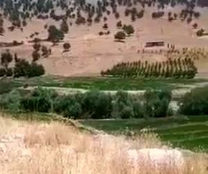 لحظه سقوط بالگرد اورژانس در یاسوج