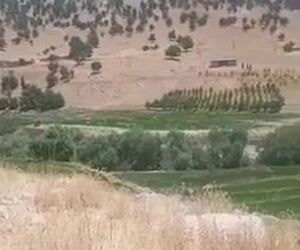 لحظه سقوط بالگرد اورژانس در یاسوج
