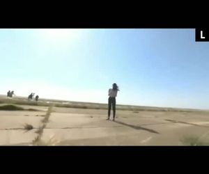 گزارش گرفتن از روی باند در حین low pass هلیکوپتری