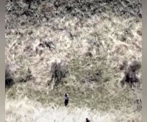 پیدا شدن یک کودک ۳ ساله با کمک پهپاد 