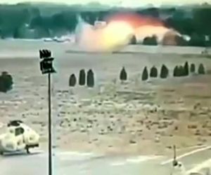 اولین فیلم از سانحه بویینگ ۷۰۷ ارتش جمهوری اسلامی ایران