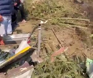 ویدیو دیگری از محل سانحه ATR72 در نپال 