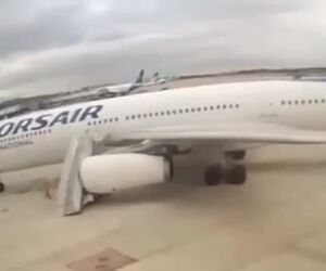 راننده پوش تراک در فرودگاه اورلی پاریس حادثه آفرید