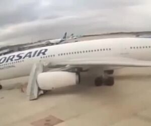 راننده پوش تراک در فرودگاه اورلی پاریس حادثه آفرید