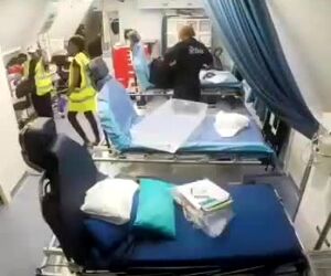 هوپیما MD-10 به مقصد غنا رسید! 