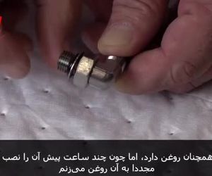 ویدیو چگونگی اعمال تغییر در یکی از بخش‌های موتور هواپیمای CF-6