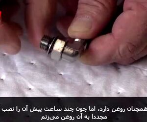 ویدیو چگونگی اعمال تغییر در یکی از بخش‌های موتور هواپیمای CF-6