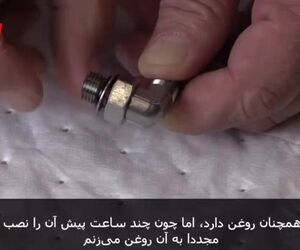 ویدیو چگونگی اعمال تغییر در یکی از بخش‌های موتور هواپیمای CF-6