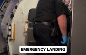 بازگشت دلهره‌آور پرواز با تصور هواپیماربایی