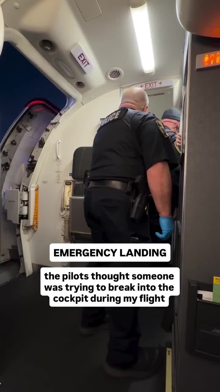 بازگشت دلهره‌آور پرواز با تصور هواپیماربایی