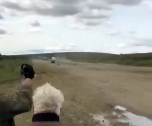 شکستن چرخ DC6 در هنگام فرود