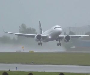 جلوگیری از حادثه در فرودگاه دوبلین فرود ایمن ایرباس لوفتهانزا پس از Go around
