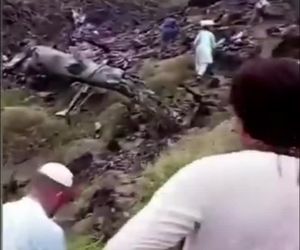 سقوط بالگرد امداد در پاکستان با ۵ کشته 