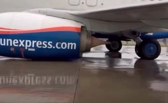 حادثه برای بوئینگ ۷۳۷
 سان‌اکسپرس در فرودگاه آنتالیا