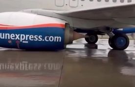 حادثه برای بوئینگ ۷۳۷
 سان‌اکسپرس در فرودگاه آنتالیا