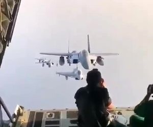 تصویر برداری هوایی از F15، تایفون و تورنادو 