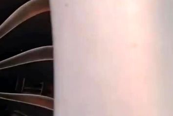 موتور ایرباس A320 و تیغه‌های فن که به زیباترین شکل ممکن طراحی و ساخته شده است.