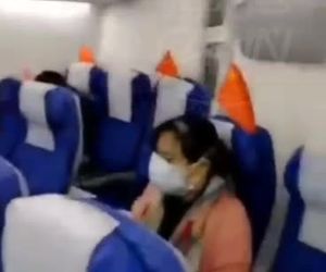 فیلمی از داخل بوئینگ ۷۸۷ شرکت هوایی چاینا ساترن که شهروندان چینی مقیم ایران را از ایران خارج کرد