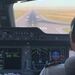 فرود از نمای کاکپیت ایرباس A350