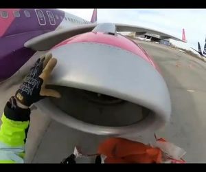 برداشتن کاورهای موتور برای بازگشت به خط پرواز