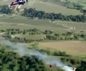 سقوط آزاد از روی هلیکوپتر