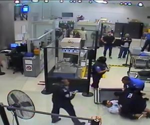 حمله به مأموران امنیتی در فرودگاه بین‌المللی میامی
