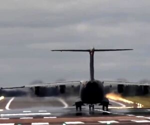 تصاویری از تیک‌آف ایرباس A-400 