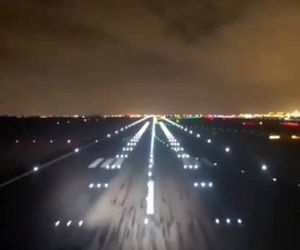 تصاویری از فرود زیبای بویینگ 777 بر باند فرودگاه شهر پاریس