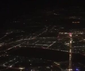 آسمان مشهد در پرواز از مشهد به مسقط با عمان ایر.